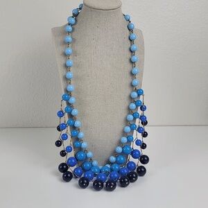 J.Crew Bauble Cascade necklace